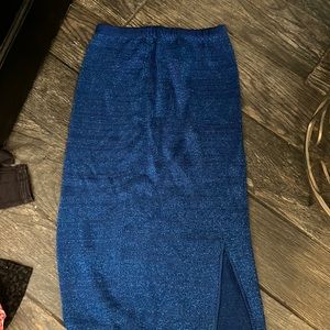 Vintage knit skirt